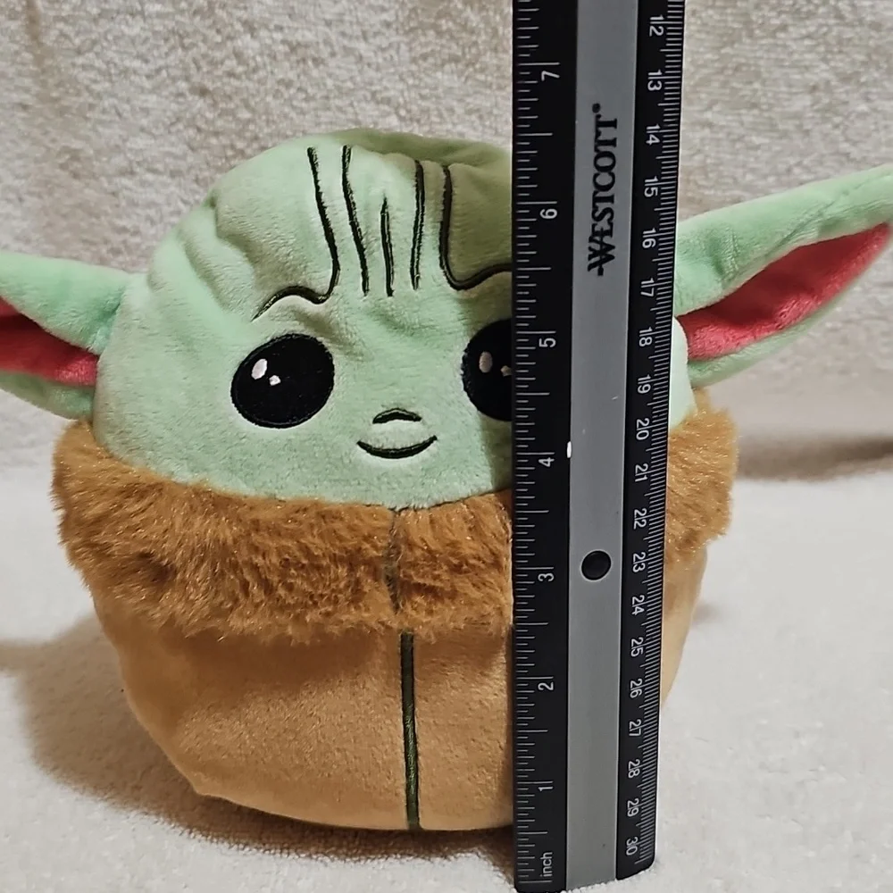 Baby Yoda, Groot Reversible Plush Toy Used
